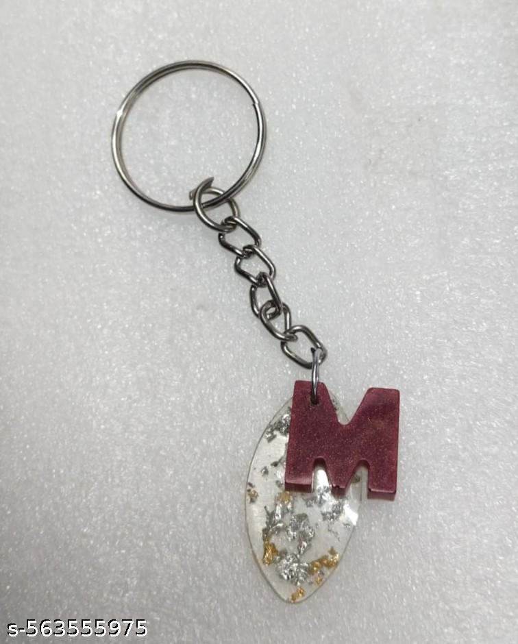 RDH Customized Letter Resin Keychain, Best gift item for Women, Men and Kids,