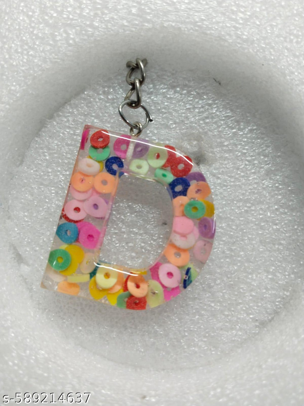 RDH Customized Letter Resin Keychain, Best gift item for Women, Men and kids