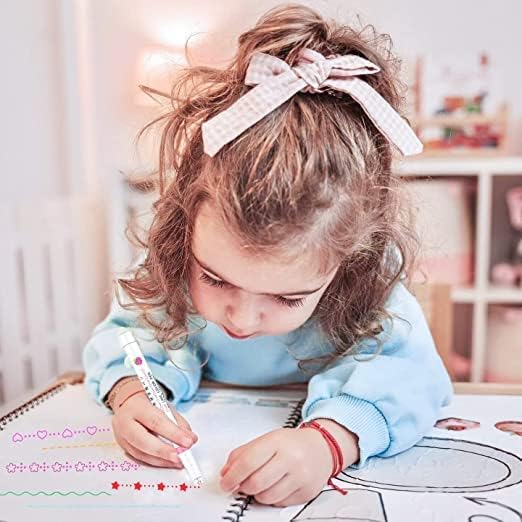 RDH Linear Color Pen, Pack Of 6 Dif RDH ferent Color Pens For Study | Drawing, Art&Craft Etc (Pack Of 6) | Assorted | Broad | Assorted