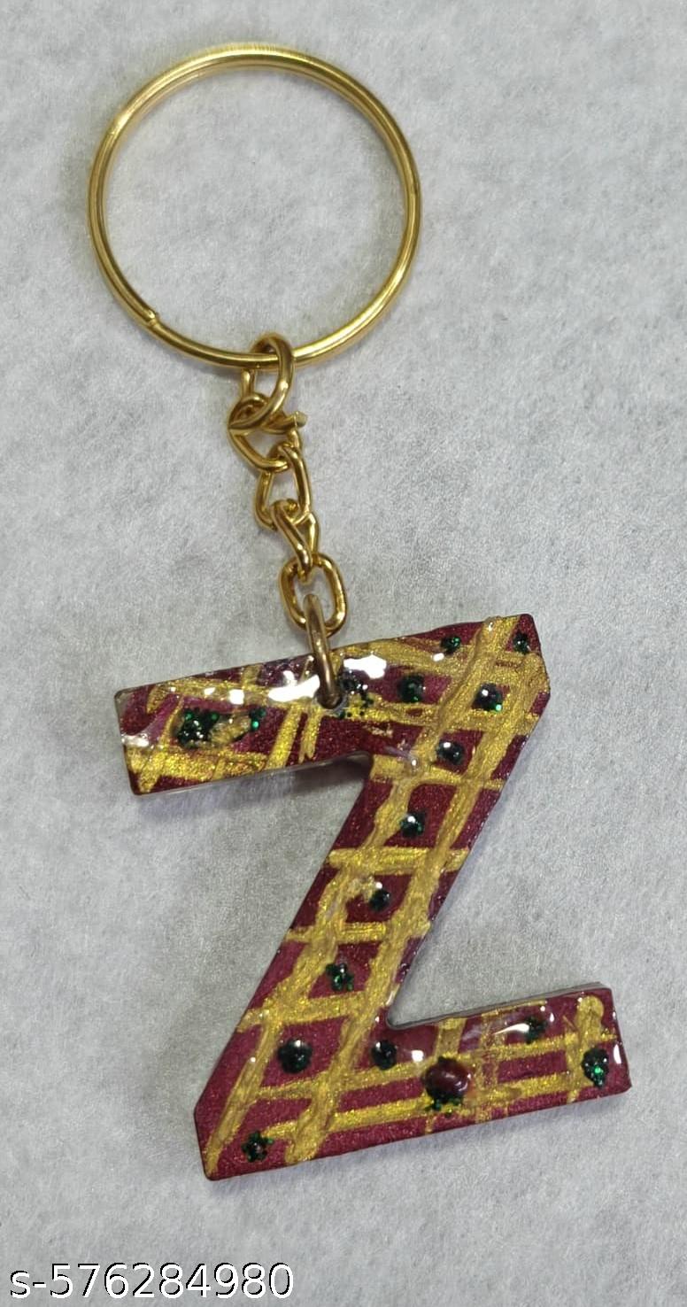 RDH Customized Letter Resin Keychain, Best gift item for Women, Men and Kids,